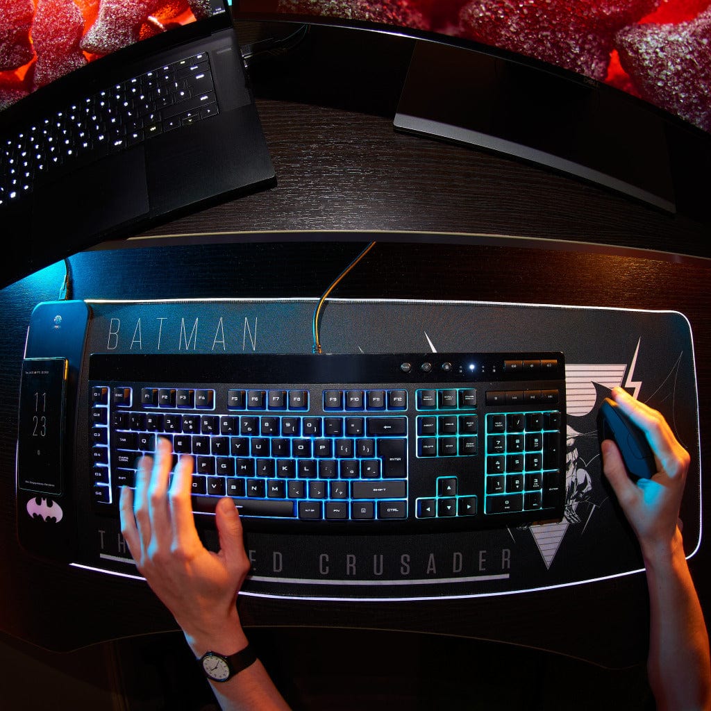 Tapis de jeu géant et Chargeur de téléphone portable - Batman