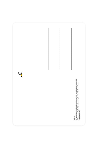 Carte postale avec Nile Goose