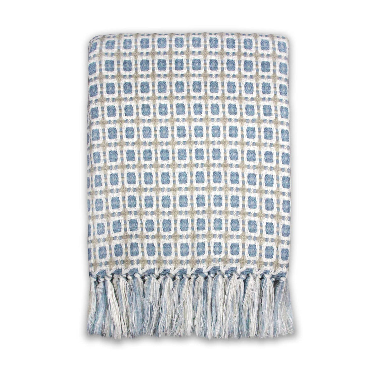 Coperta (125 x 150 cm) - Anni (blu polvere)