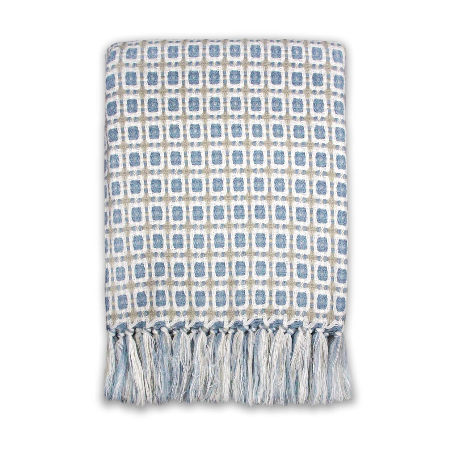 Coperta (125 x 150 cm) - Anni (blu polvere)