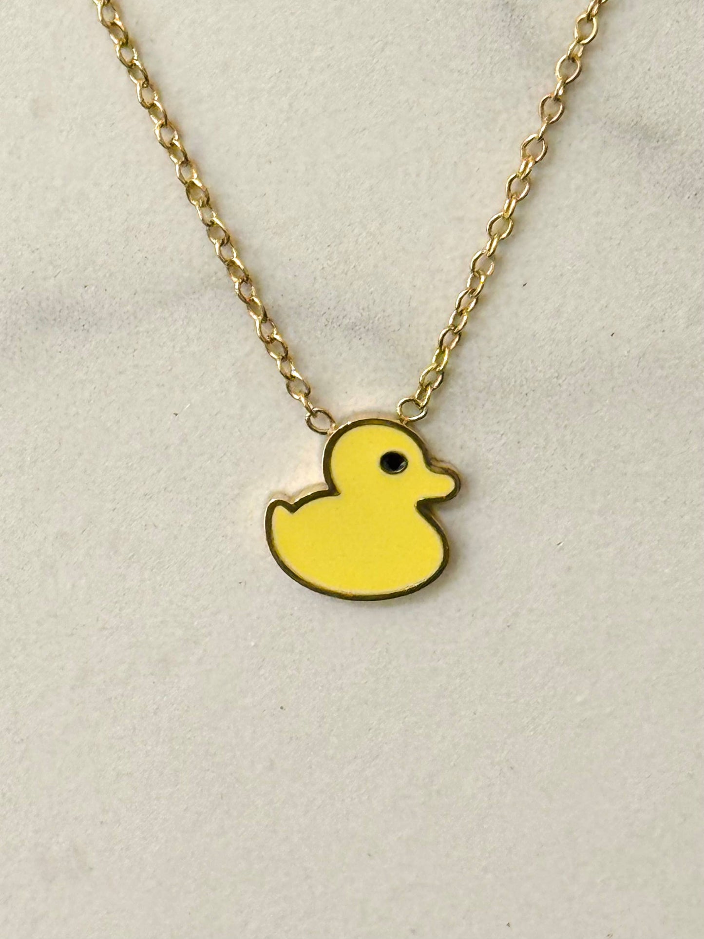 Yellow Duck Collar