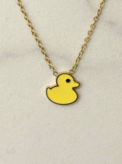 Yellow Duck Collar
