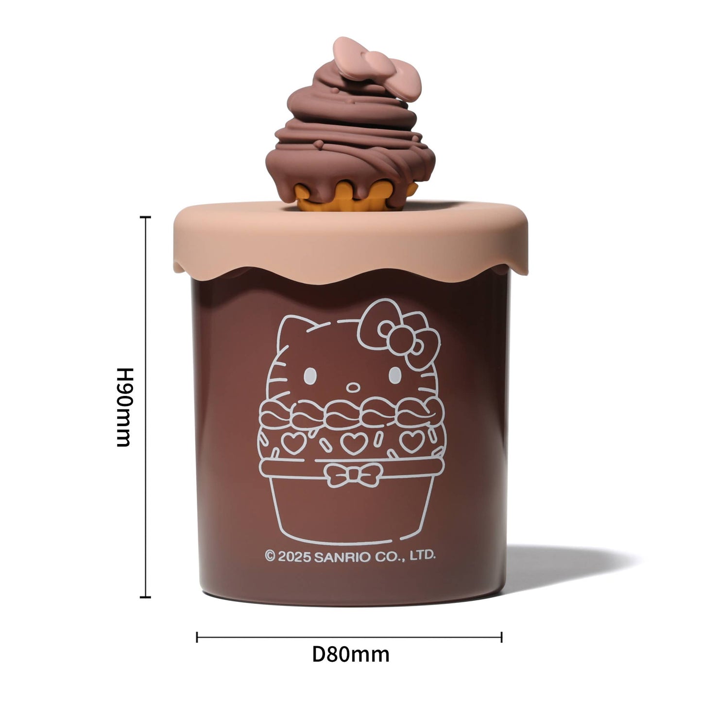 Chocolate cream scented candle, Hello Kitty Bakery