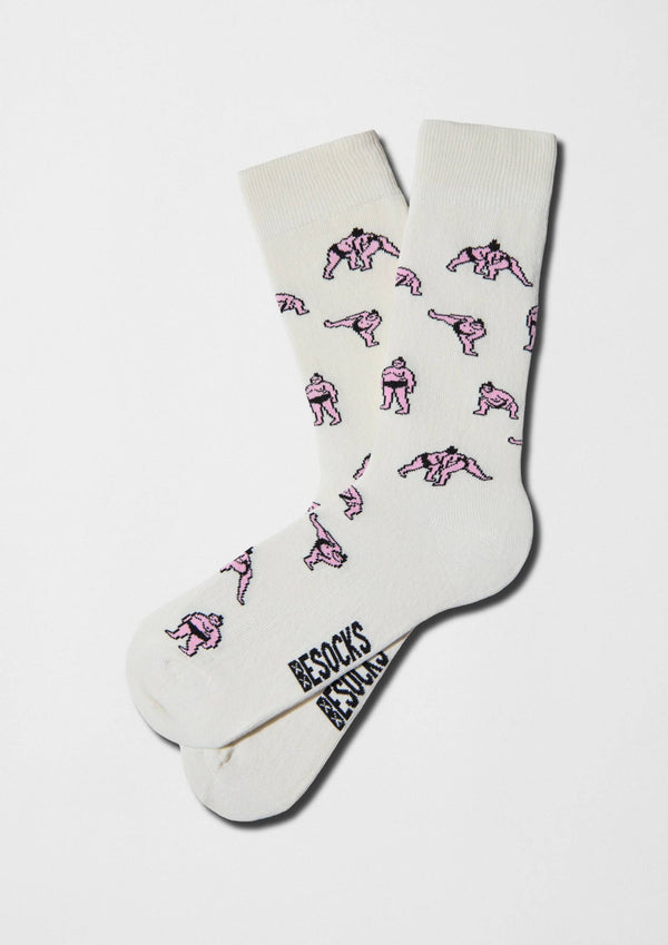 Chaussettes BeJapan Sumo Blanc cassé / 36/40 – Besocks