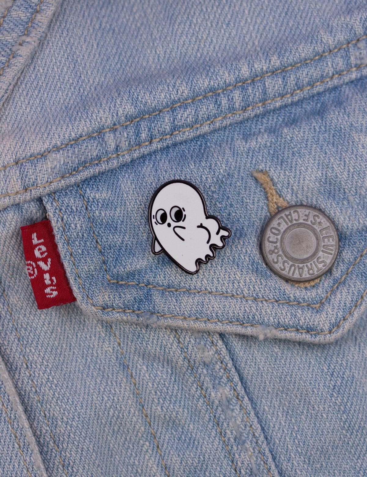 Spilla Booty Ghost (luminescente)