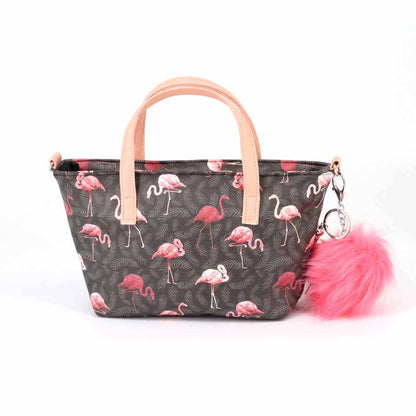 Oh My Pop! Flamingo Pop Small Tote Handbag