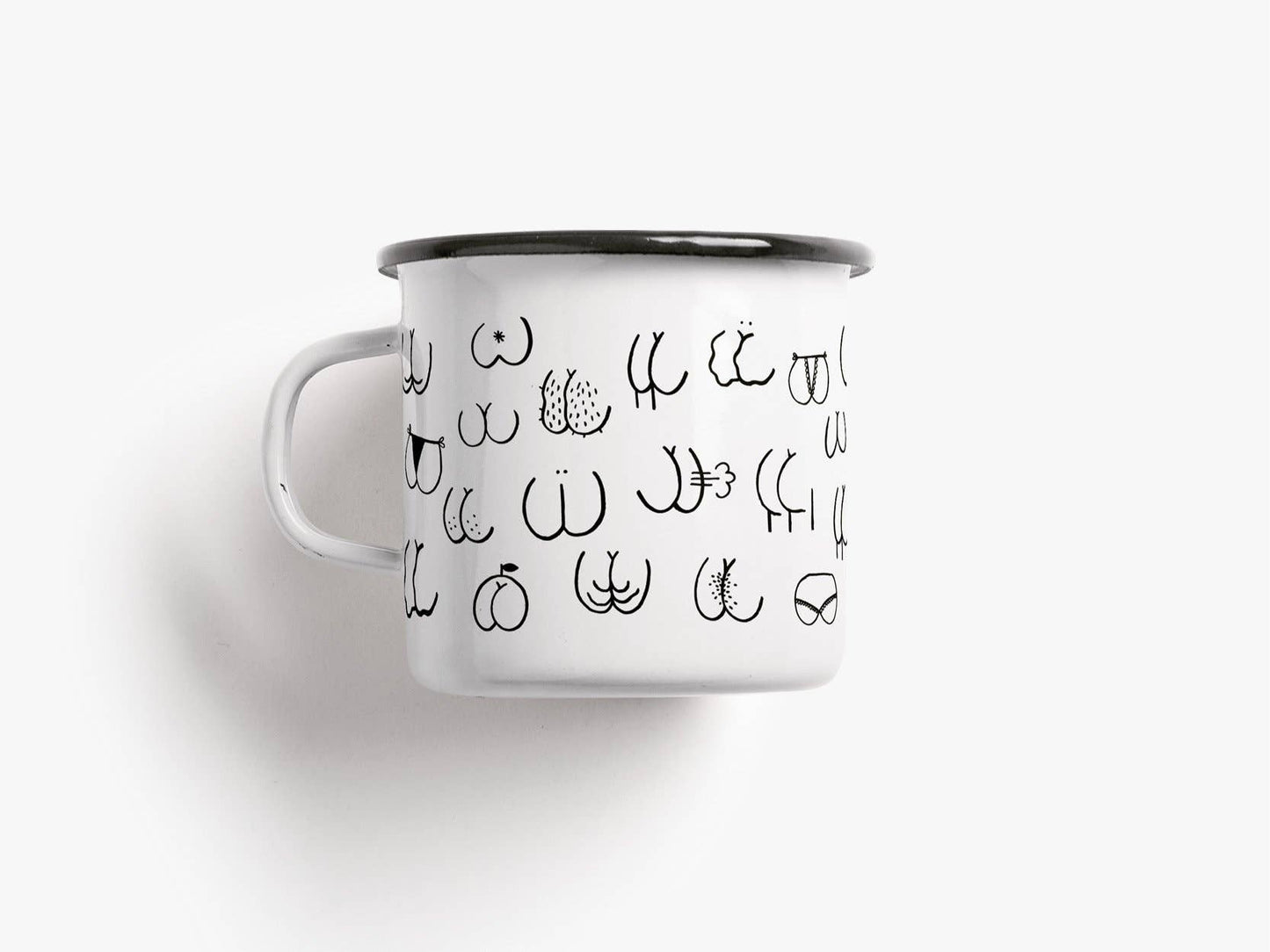 Enamel Mug - Bad Ass