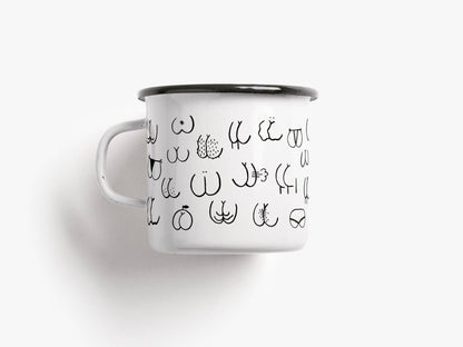 Enamel Mug - Bad Ass