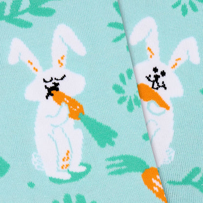 Bunny and Carrot Socks