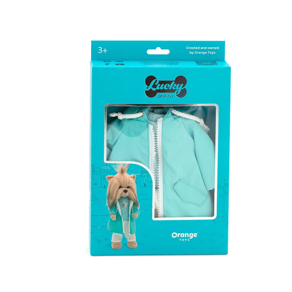 Plush Clothing Set: Rainy Day