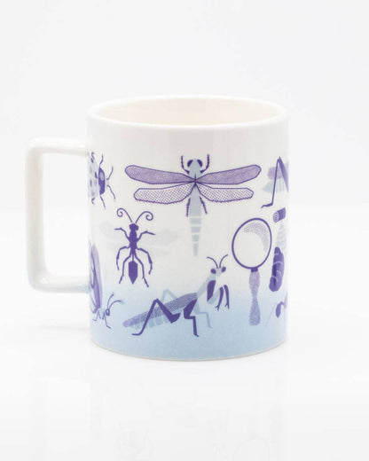 Mug Rétro Insects (350 ml) – produit scientifique Cognitive Surplus EU, vue 2