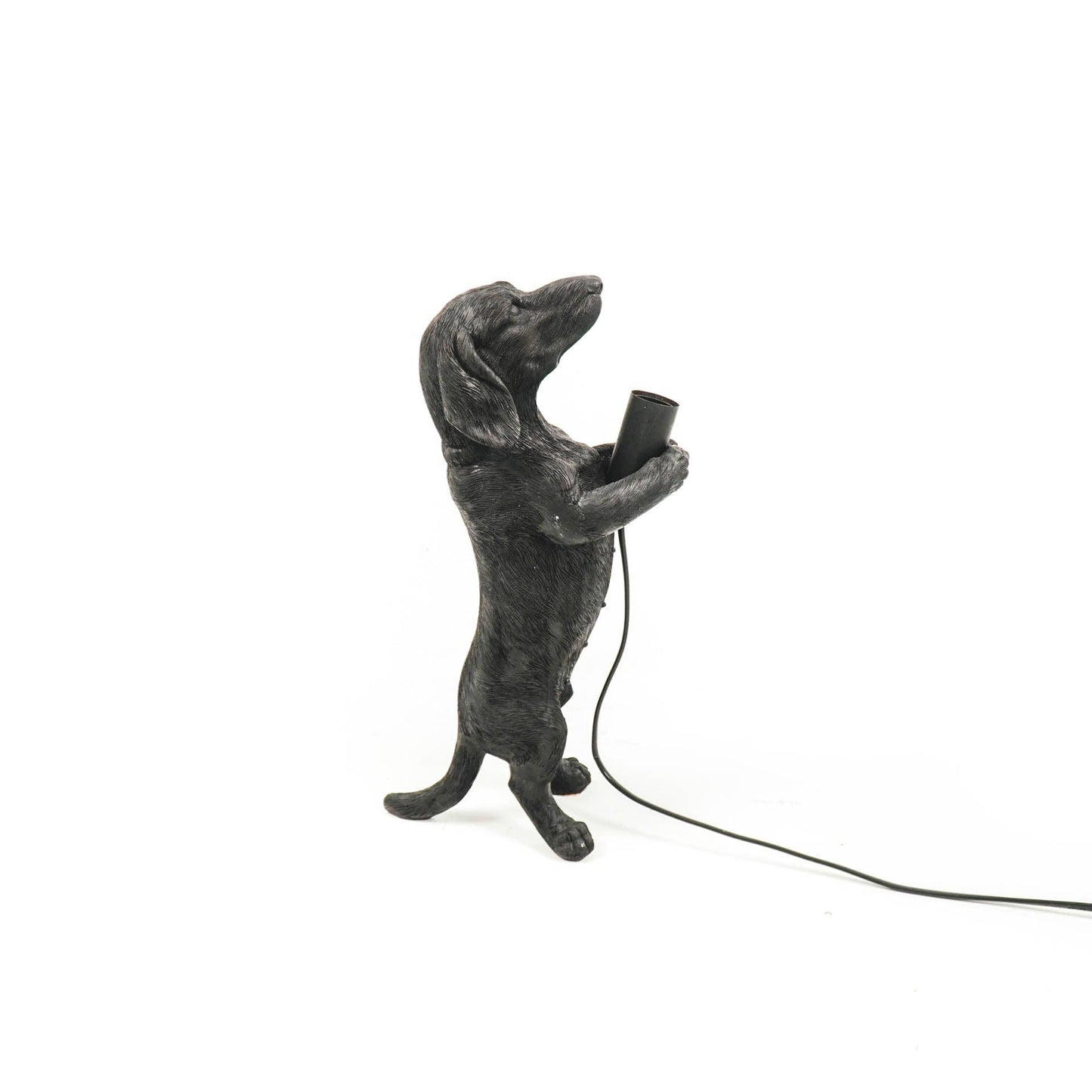 Dachshund Lamp - Black