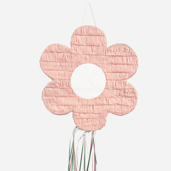 Pink flower pinata