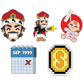 Set de pin's Jschlatt