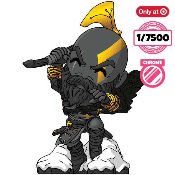 Gold Metallic Kratos