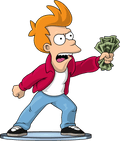 Figurine Take My Money Fry