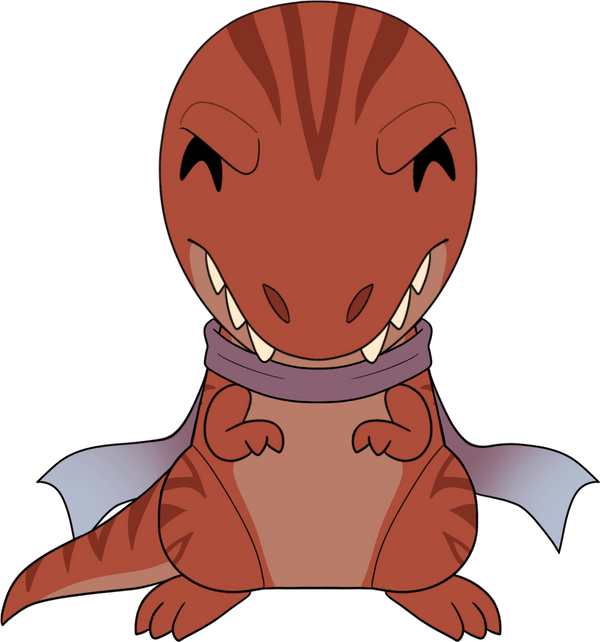 Dino Caleb Plush (9in)