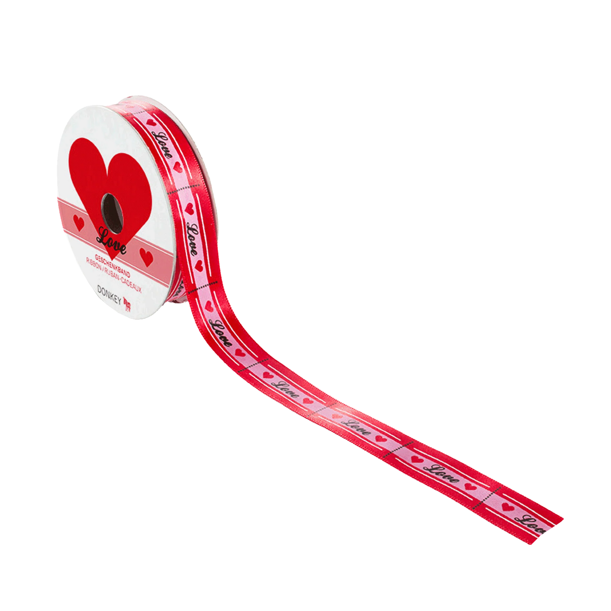 ruban cadeau en satin donkey