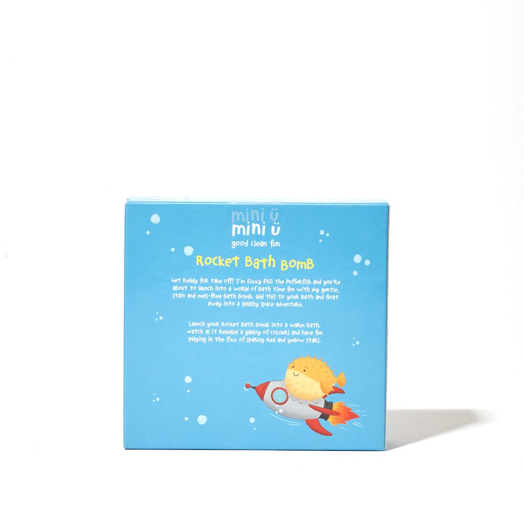 Rocket-Shaped Bath Bomb