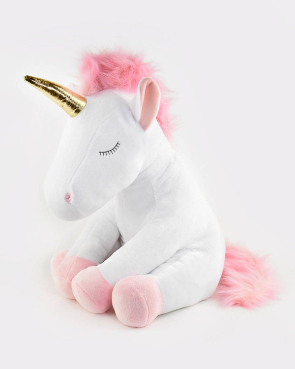 White unicorn plush 50 cm