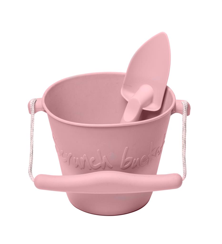 Old Pink Bucket and Shovel Set