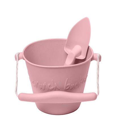 Old Pink Bucket and Shovel Set