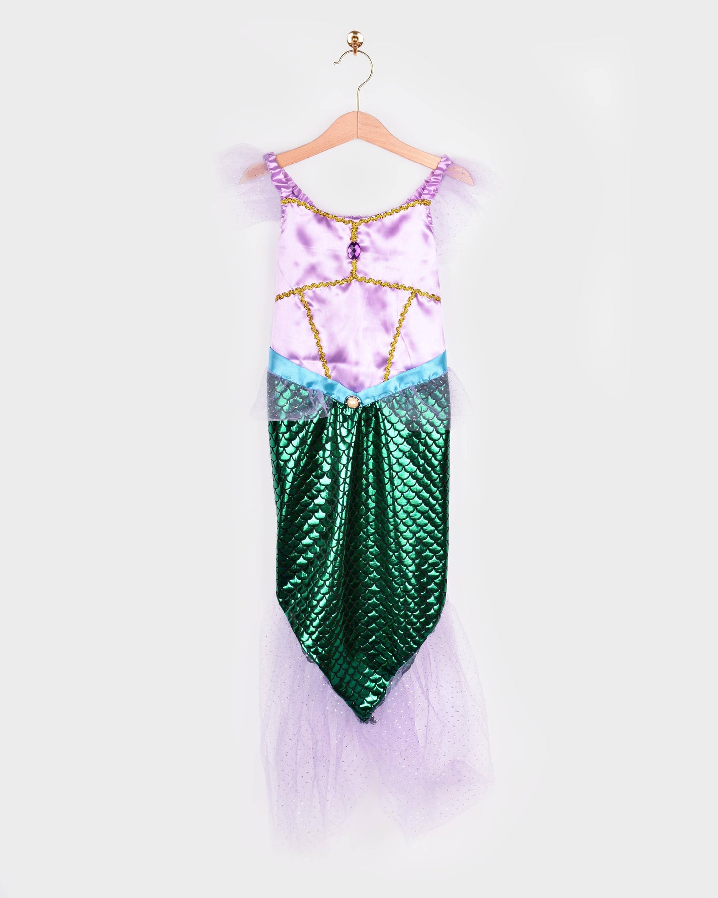 Mermaid dress 110-116 cm for children aged 4-6 years