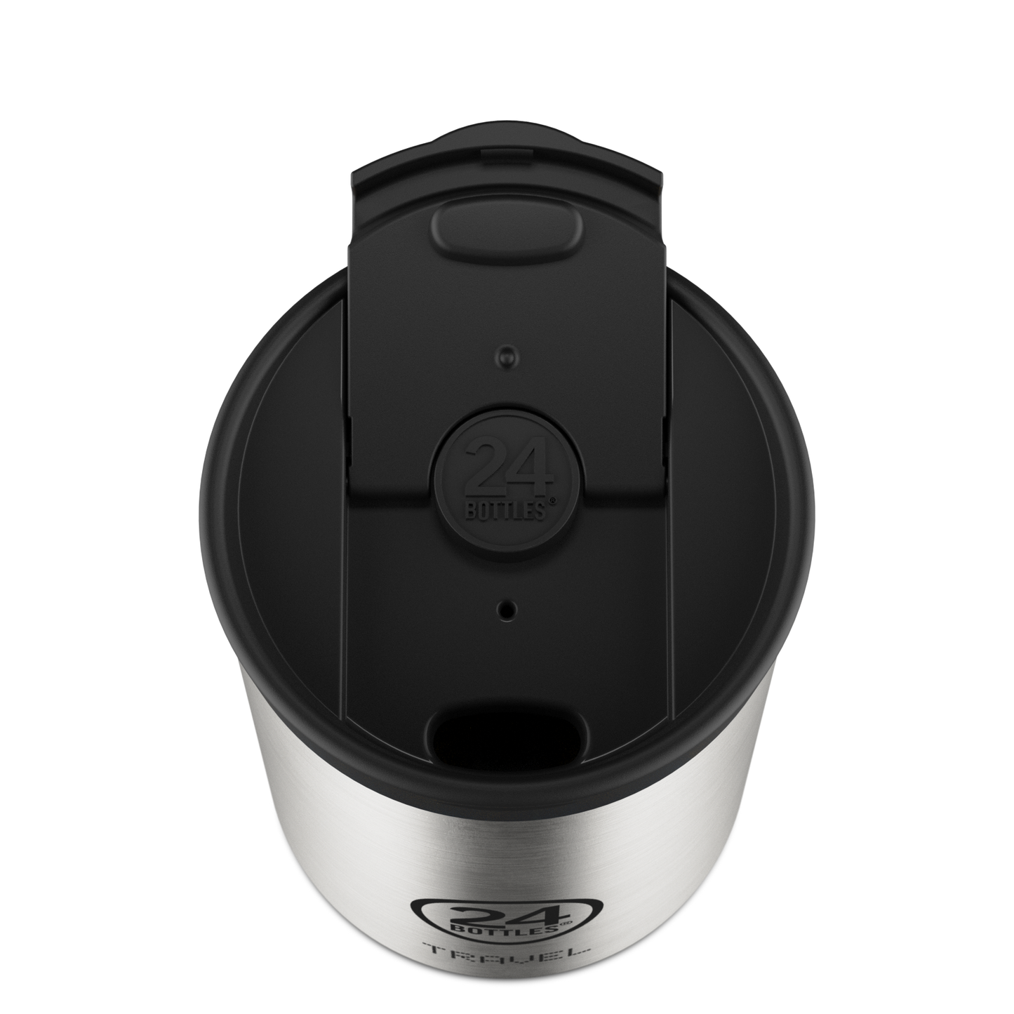 Travel Tumbler | Brushed Steel - 350 ml