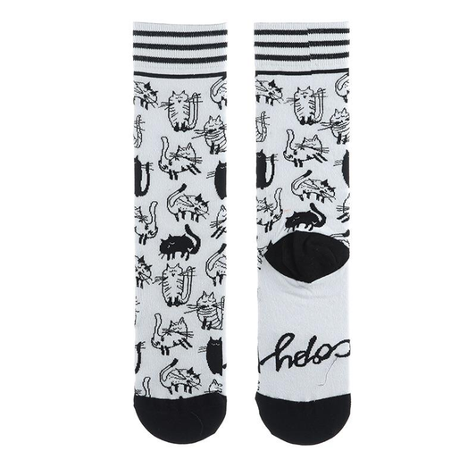 "Hello Cat" Cat Socks