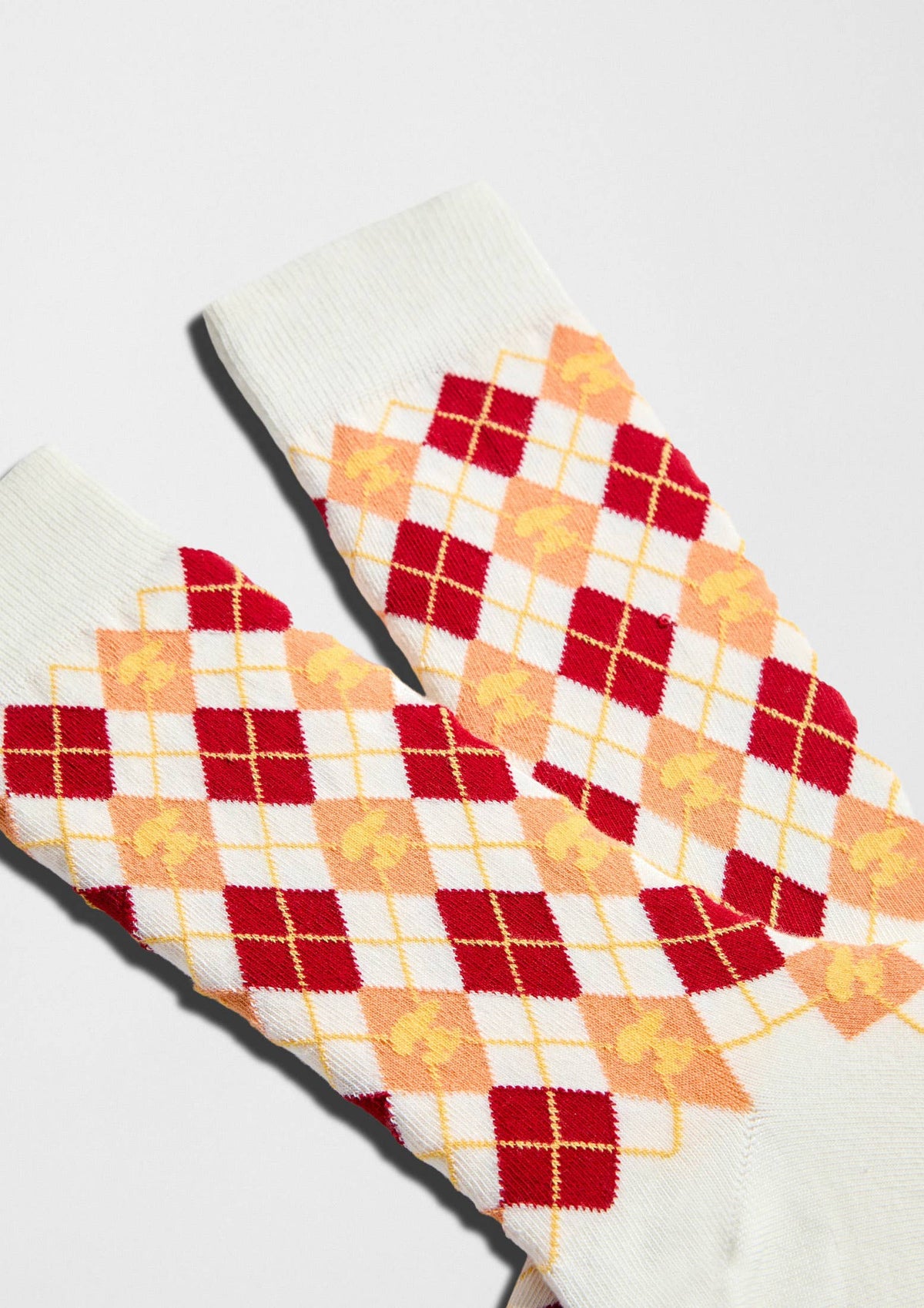 BeSnoopy Diamonds Blanc cassé - Chaussettes 100 % coton biologique