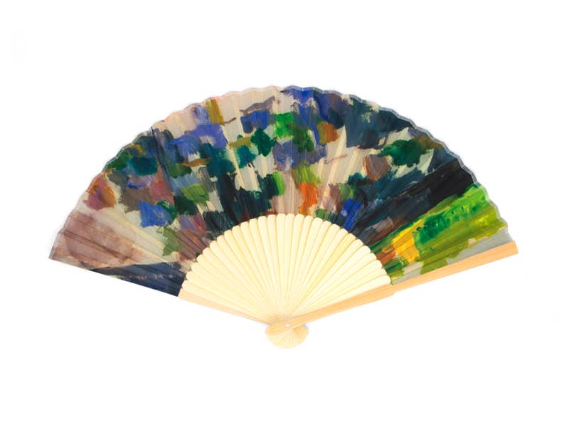 Fan, The Garden at Les Lauves, Cézanne