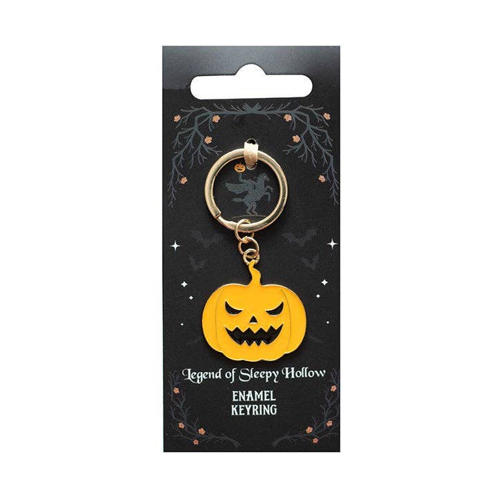 Halloween Goth Pumpkin Keychain — The Legend of Sleepy Hollow