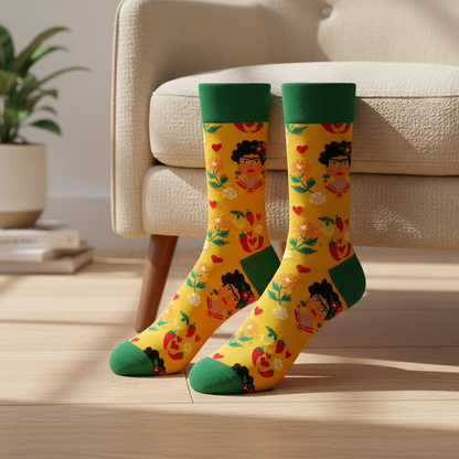 Mexican Artist Socks