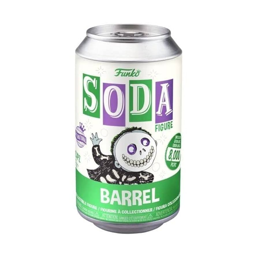 Barile di soda in vinile
