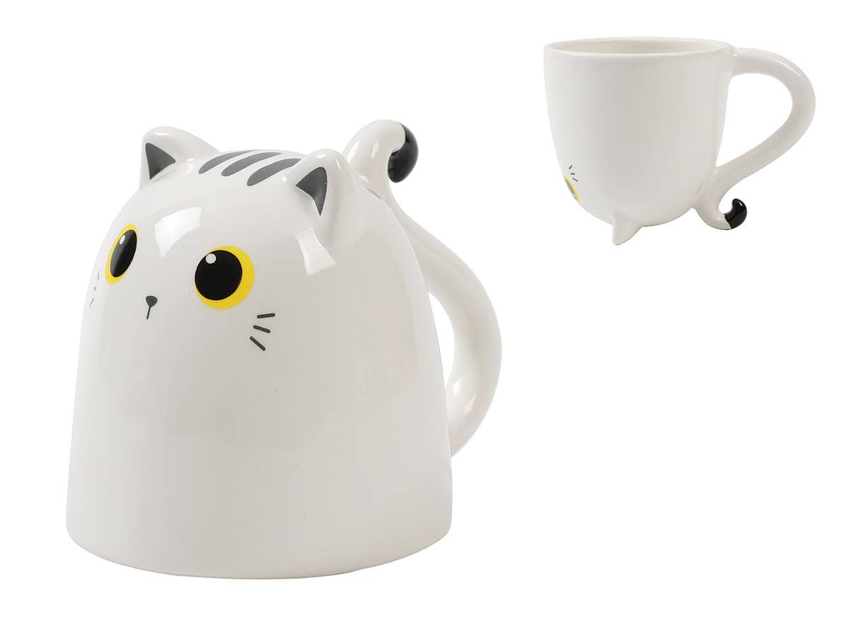 Mug 3D Chat blanc
