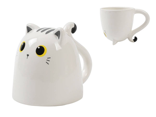 Mug 3D Chat blanc
