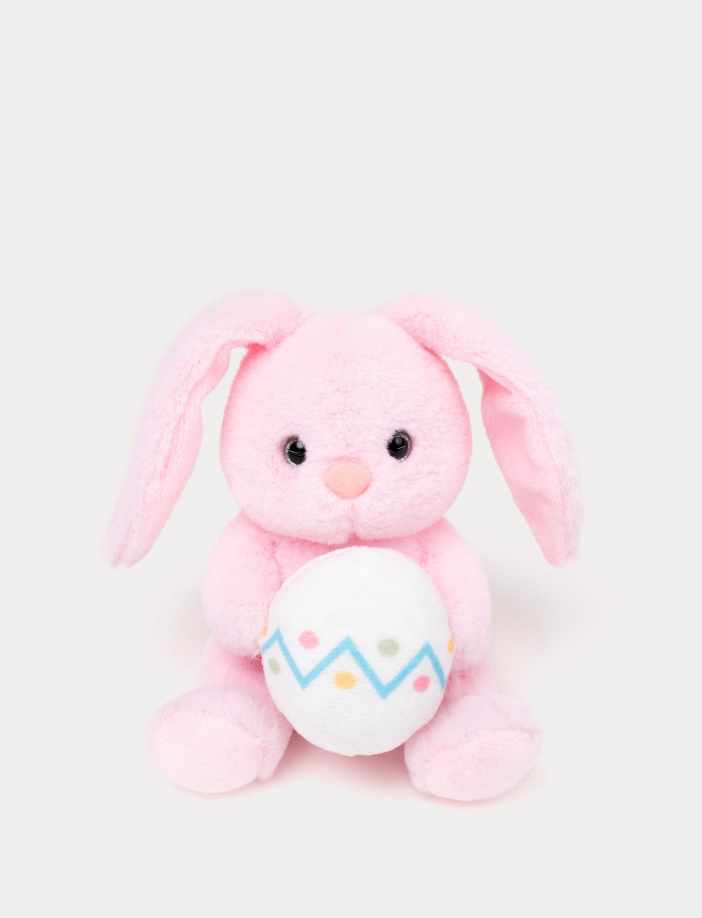 Trio de Peluches Lapins avec œufs de Pâques – Vue 2
