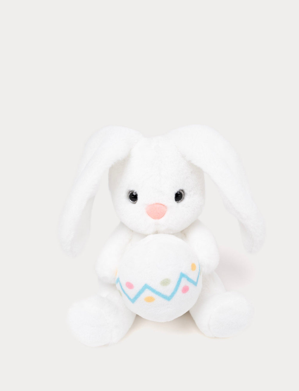 Trio de Peluches Lapins avec œufs de Pâques