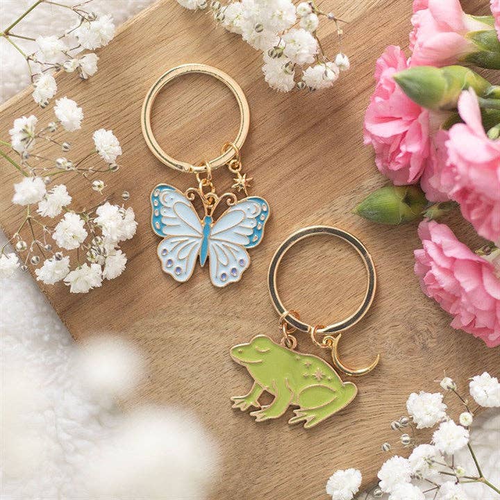 Luna Butterfly Keychain