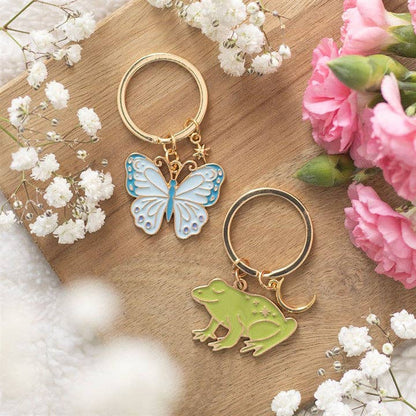 Luna Butterfly Keychain
