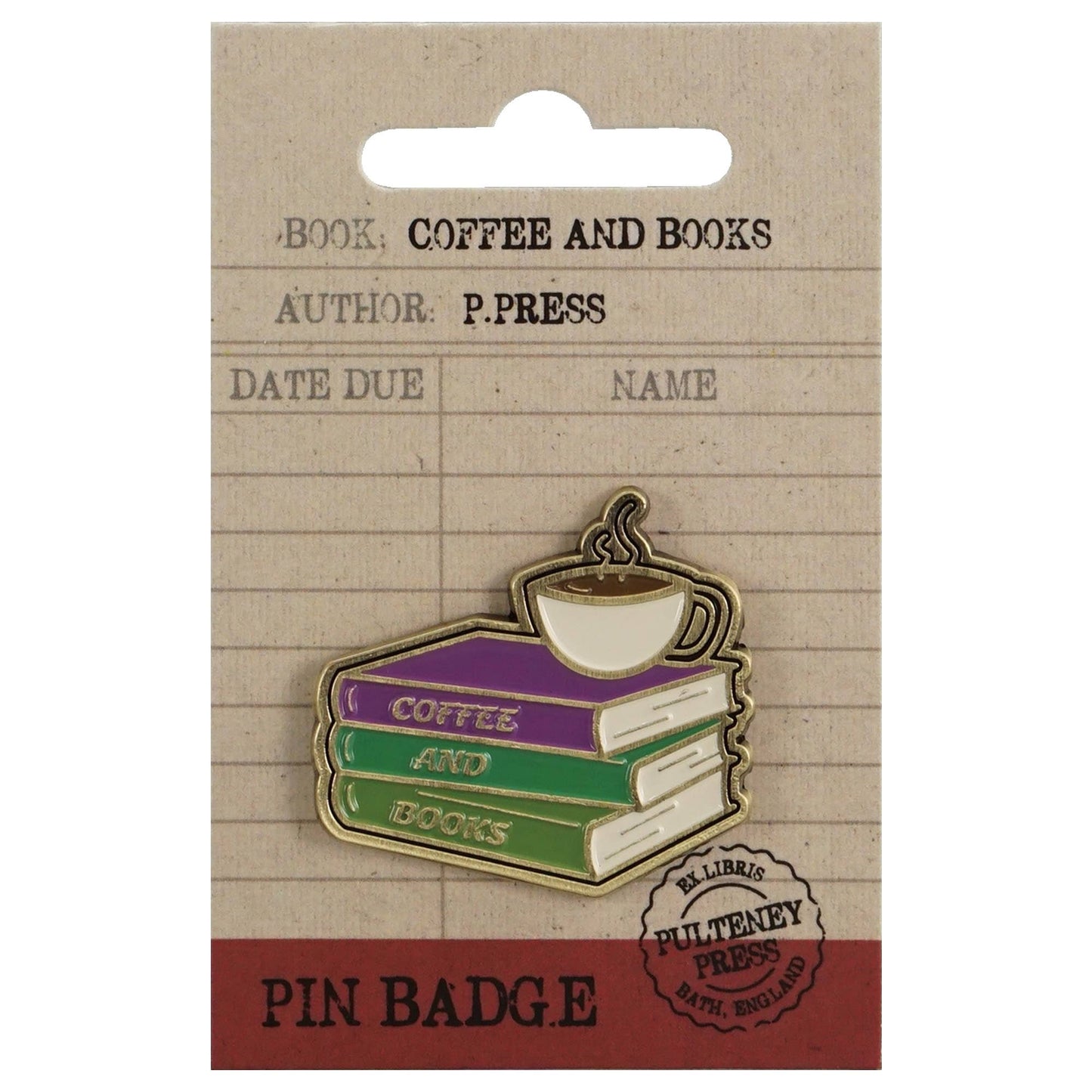 Pin’s Pulteney Press - Café et Livres