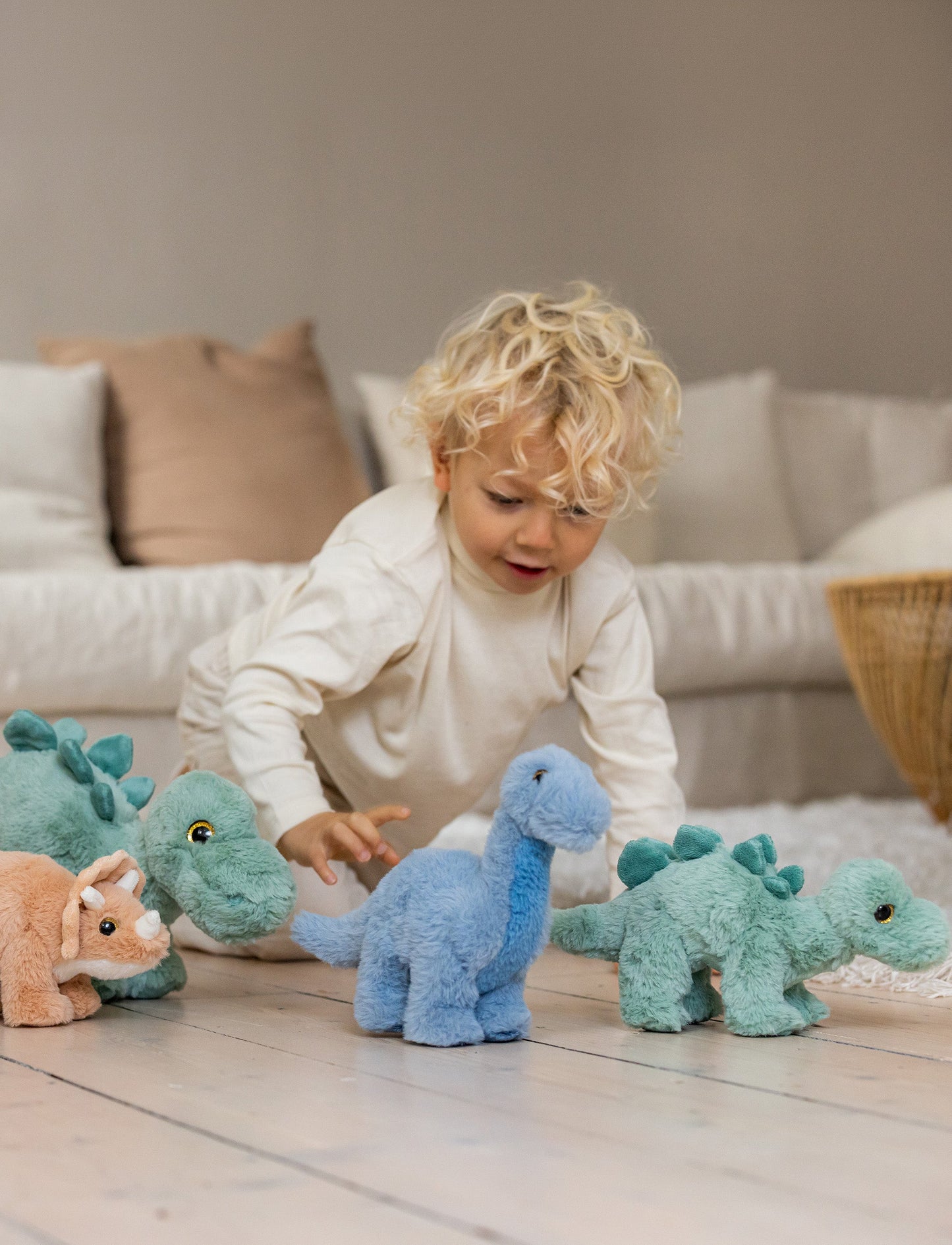 Peluche Dinosaure Stegosaurus – Petit – Vue 6