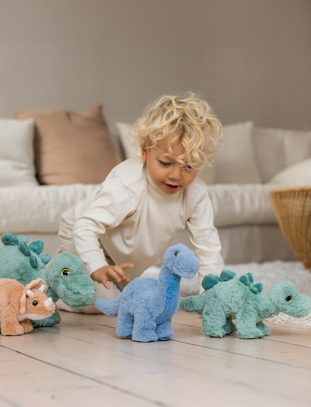 Peluche Dinosaure Stegosaurus – Petit – Vue 6