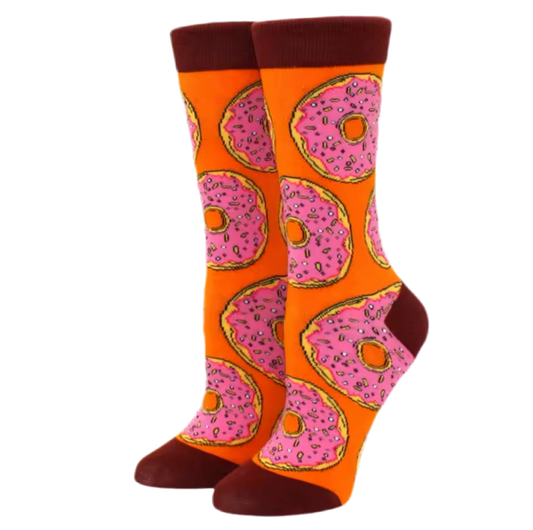 chaussettes donuts