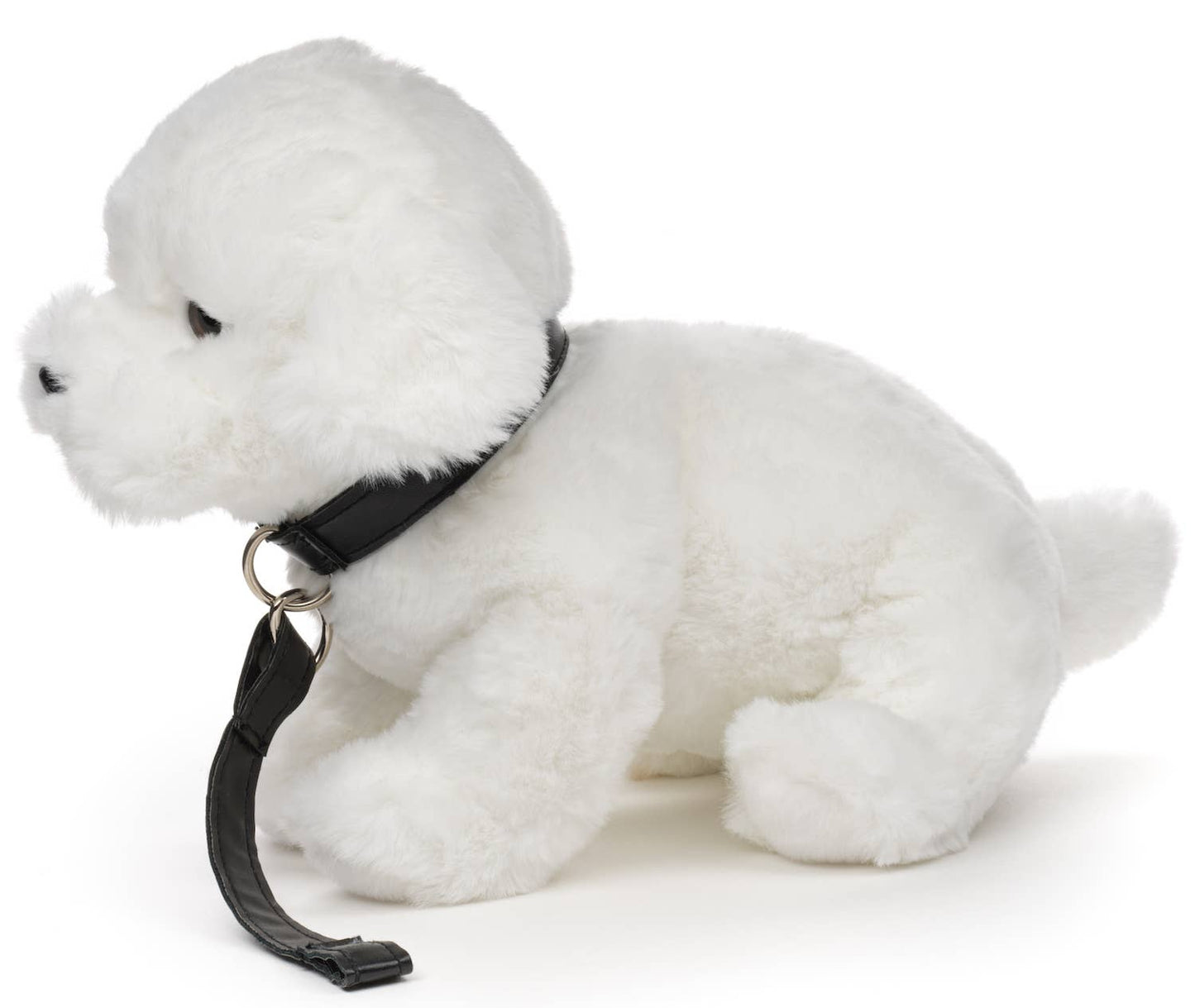 Peluche Chien maltais (avec laisse) Uni Toys