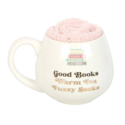 "Good Books" Mug and Socks Set