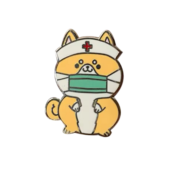 pins chien shiba infirmiere