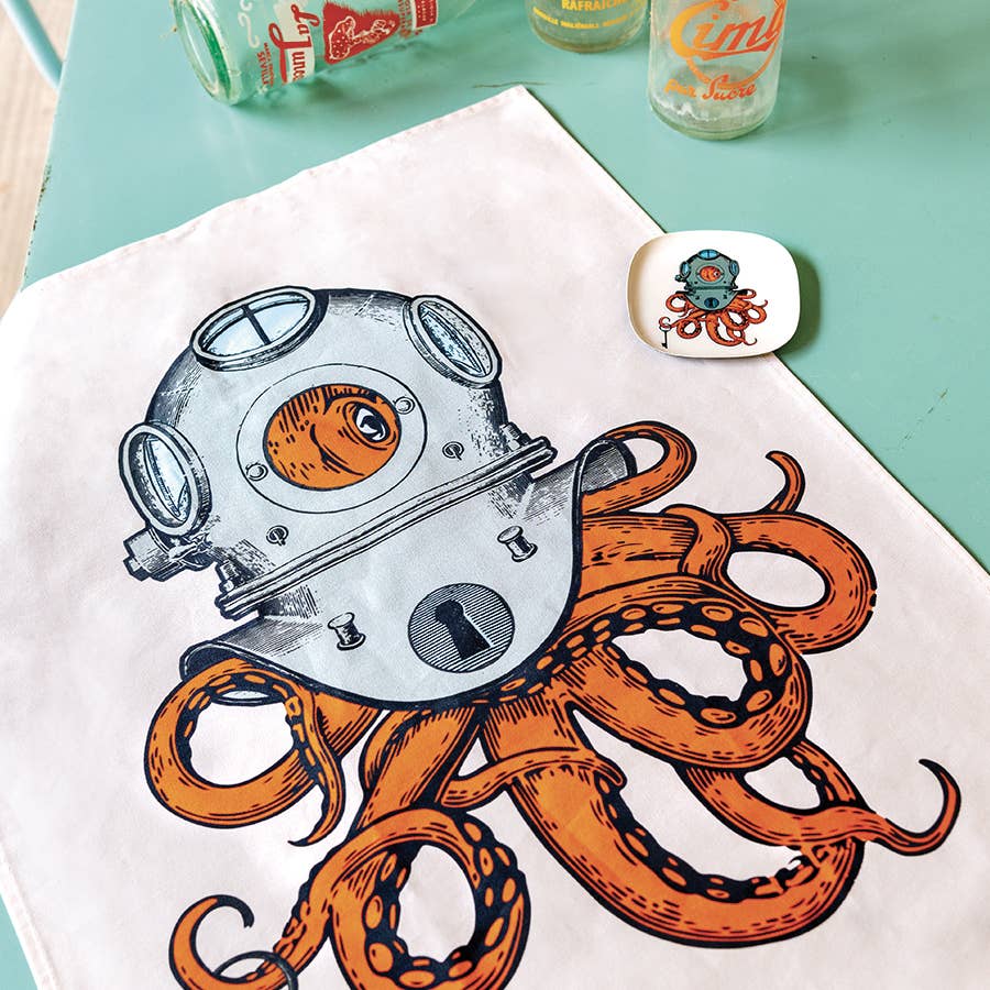 Scaphopoulp tea towel