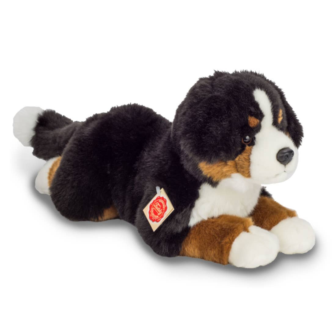 Peluche Bouvier bernois Couché