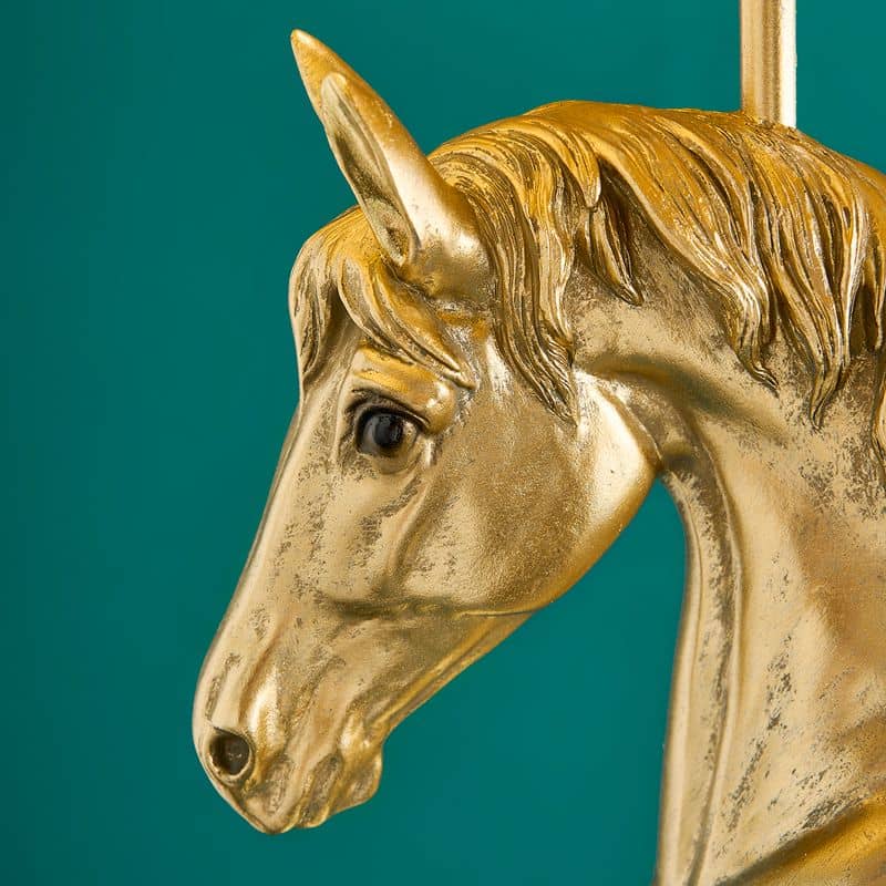 Wendy Table Lamp, Gold E27, Resin, 30 x 30 x 68.5 cm